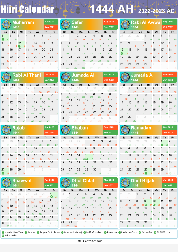 Urdu Islamic Calendar 2024 - Calendar 2024 All Holidays